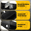 Trunk Outside Door Handle Rear Side Exterior Door Handle Cover with Camera Hole for Hunter F70 Pickup. 