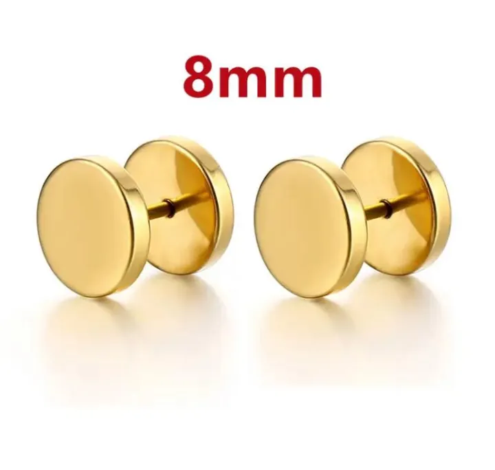 Gold%20Dumble%20Style%20Gents%20Earring%20-%20A%20Pair%20-%20Image%202