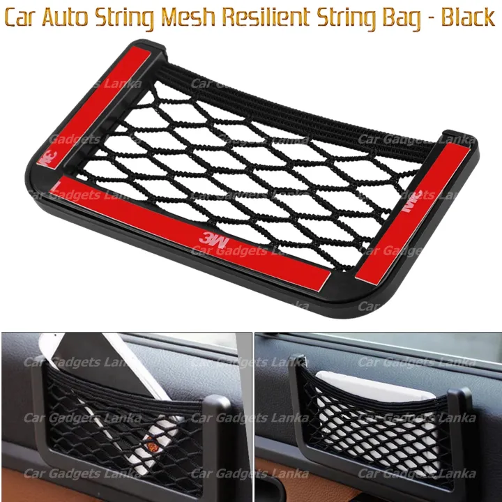 Car Seat Storage Net Bag Holder Pocket Organizer 8cm x 15cm
