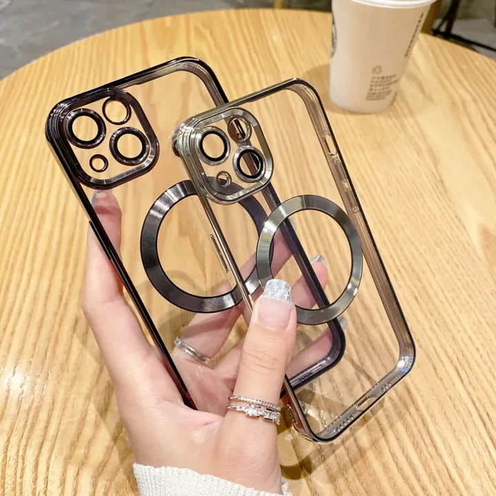 Magsafe%20Magnetic%20Wireless%20Charger%20Phone%20Case%20Build-in%20Lens%20Camera%20Protetion%20Soft%20Clear%20Casing%20Transparent%20Silicone%20Back%20Cover%20for%20iPhone%206%20/%206s%20/%207%20/%208%20/%20Plus%20/%20X%20XS%20XR%2011%2012%2013%2014%20Pro%20Max%20SE%202020%20-%20Image%207