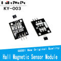 10PCS/LOT KY-003 Standard Hall Magnetic Force Sensor Module for Arduino AVR Smart Cars PIC Good KY003 New. 