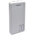 denmen DP10 20000mah Power Bank  2 USB, Type-C, Micro USB New box. 
