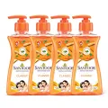 Santoor Classic Gentle Hand Wash Pump with Natural Goodness of Sandalwood & Tulsi| Rich Lathering Formula With Anti-Bacterial Properties| Soft on Hands| Soothes & Hydrates Skin (200ml, Pack of 4) FROM INDIA ABR. 