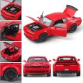 1:32 Dodge Challenger Hellcat Die Cast Metal model car Pull Back Hellcat Car With Light and Music Hellcat Toy Car Collectible Model Cars,for Boys. 
