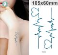 Waterproof Temporary Tattoo Stickers Body Art Hand Foot for Girl Women Men. 