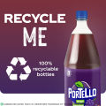 Fanta Portello Flavoured Soft Drink, Sweet Grape Flavour, Instant Refreshment, Recyclable Bottle, 1500 ML. 