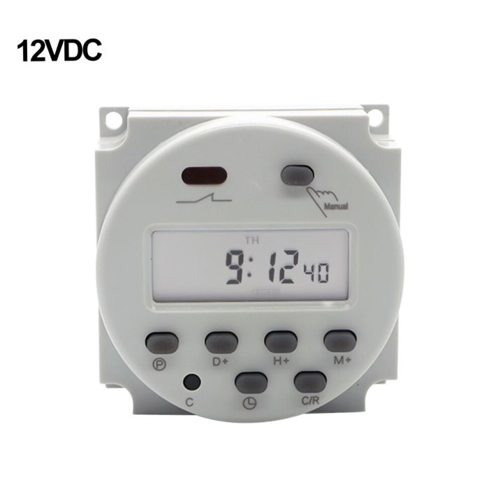 ManHua%2012VDC/220-240V%20Electronical%20Programmable%20Automatic%20Cyclic%2016A%20LCD%20MT101%20Digital%20Timer%20Switch%20Programmer%20-%20Image%203