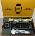 Ultra 9 Max Wireless Charging Golden Edition Smart Watch Big 2.15 infinite Display. 