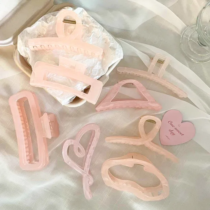 Jelly%20Pink%20Large%20Hair%20Claw%20For%20Women%20Elegant%20Acrylic%20Hairpins%20Hair%20Clip%20Headwear%20Girls%20Hair%20Accessories%20Gifts%20Lingxue%20-%20Image%203