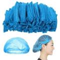 Disposable Hairnet / Bouffant Cap (100 pcs) - Food and Health services. 