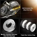 【Miga Plaza】All-Metal Freshwater And Seawater Dual Use Fishing Reel Big Pulling Drag Spinning Reel Durable Carp Fishing Saltwater. 