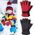 New Children Adult Winter Snow Warm Gloves Boy Girls Ski Snowboard Windproof Waterproof Thicken Keep Warm Winter Must. 