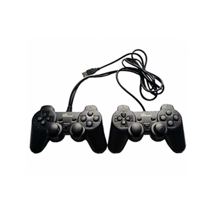 GamePad Jertech GP520 Joypad Double Dual Shock Gaming Controller For PC