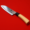 Guns Ceramic Knife Santoku Blade Japanese Knife with Holes Long 7 Inches Sharp & Durable for Cutting Meat Chicken Cheese Vegetable Fruits EZ627. 