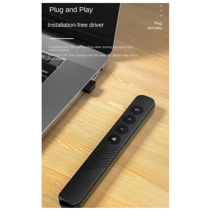 Wireless%20Presenter%20Flip%20Pen%202.4GHz%20USB%20Red%20Light%20Turning%20Pen%20for%20PPT%20Powerpoint%20Presentation%20Slide%20White%20-%20Image%205