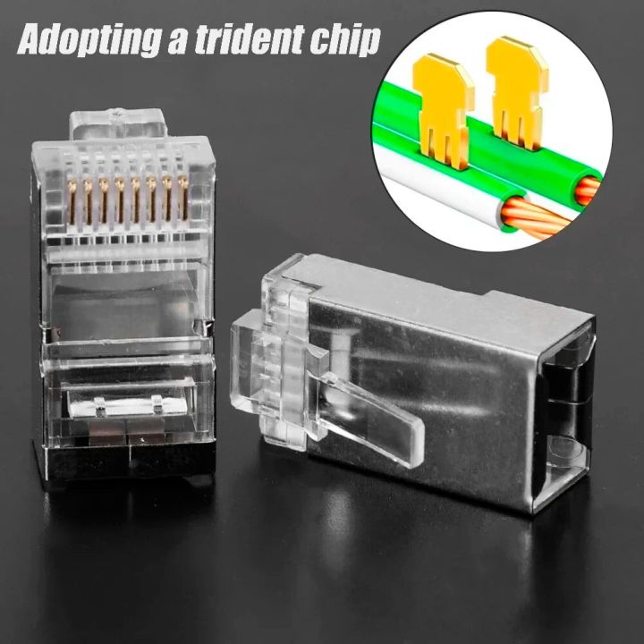 RJ45%20Shielded%20Connector%20CAT7%20CAT6%20CAT5e%20not%20Pass%20Through%20Modular%20Plug%20Network%20Gold%20Plated%20Ethernet%20Cable%20End%208P8C%20Crimp%20End%20-%20Image%202