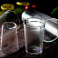 Transparent Frosted Plastic Drinking Cup 210/270/340/470ML Coffee and Tea Cups Travel Mug. 