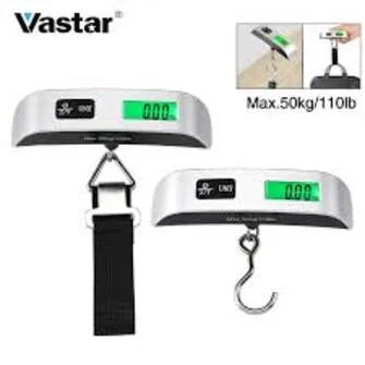 Scale Portable Digital LCD Display 110lb/50kg Electronic Luggage Hanging Suitcase Travel Weighs Baggage Bag Weight Balance