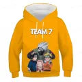 The Latest Autumn and Winter 3D Printing Boy Naruto Fashion Hoodie Clothing Youth Uchibo Sasuke Clothing Children's Clothing. 
