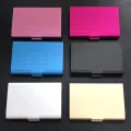 Creative Business Card Case Aluminum Alloy Card Holder Metal Box Cover Credit Men Business Card Holder Card Metal Wallet. 