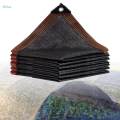 Shade Cloth with Reinforced Grommets Sunblock Mesh Durable Shading with 6 Lines Edges Shade Net for Greenhouse, Balcony, Yard , 4mx5m. 