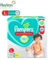 Pampers Pants Large 42s (9 - 14 Kg) Lotion With ALOE VERA. 