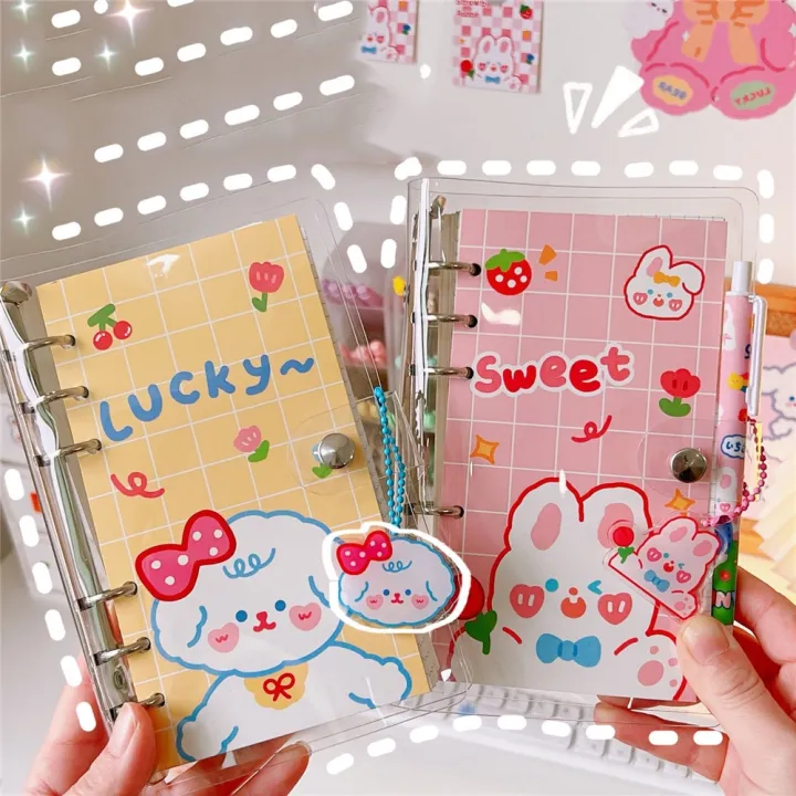 %E3%80%90NEW%E3%80%91%20Kawaii%20Bear%20Bunny%20Spiral%20Binder%20Notebook%20Grid%20Horizontal%20Lines%20Inner%20Core%20Aesthetic%20Agenda%20Planner%20Organizer%20Note%20Book%20Journals%20-%20Image%203