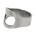 Stainless Steel Finger Corkscrew Bottle Opener Tool Versatile Ring-Shape Bottle Opener Bartender Tool. 