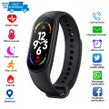 New Smart Band 7 Call Reminder Messages Notifications Smartwatch Fitness Bracelet Heart Rate Monitor M7 Multi Sport Mode Smart Watch for iOS and Android Mobile Phone (Features T900 T800 T20 Ultra 116 Plus Y68 D20) STYLES-CMB (PVT) LTD. 