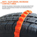 Car Tire Anti-skid Strap 10*910mm Vehicle Tyre Non-slip Zip Grip Strip Adding Tire Traction for Car SUV Van Truck Snow Ice Mud Prevention. 