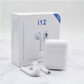 i12 Airpods TWS Bluetooth Earphone Headset Airpods Pro Full Set with Box True Wireless Bluetooth Headset 5.0 Touch Control Earbuds for Android and iOS Mobile Phones. 