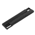 HXSJ 1Pc New Hard Drive Caddy Cover + 7Mm Hdd Isolation Rubber Rails Replacement For Dell Latitude E6440. 