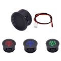 DC5-100V Digital Voltmeter LED Digital Display Circular Voltmeter Car Voltage Current Meter Volt Detector Tester Monitor Panel. 