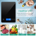 【BestGO】 Kitchen Scale 10kg /1g Rechargeable Weighing Scale Electronic Smart Scale 5 Units LCD Display. 