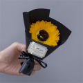 Mini Rose Soap Flower Bouquet Artificial Flowers Soap Flower Artificial Rose Hand Gift Flower. 