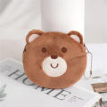 Cartoon Plush Animal Shape Mini Wallet Cute Pig Cat Sheep Wallets Creative Lovely Rabbit Plush Coin Purse Women Bag Accessories. 