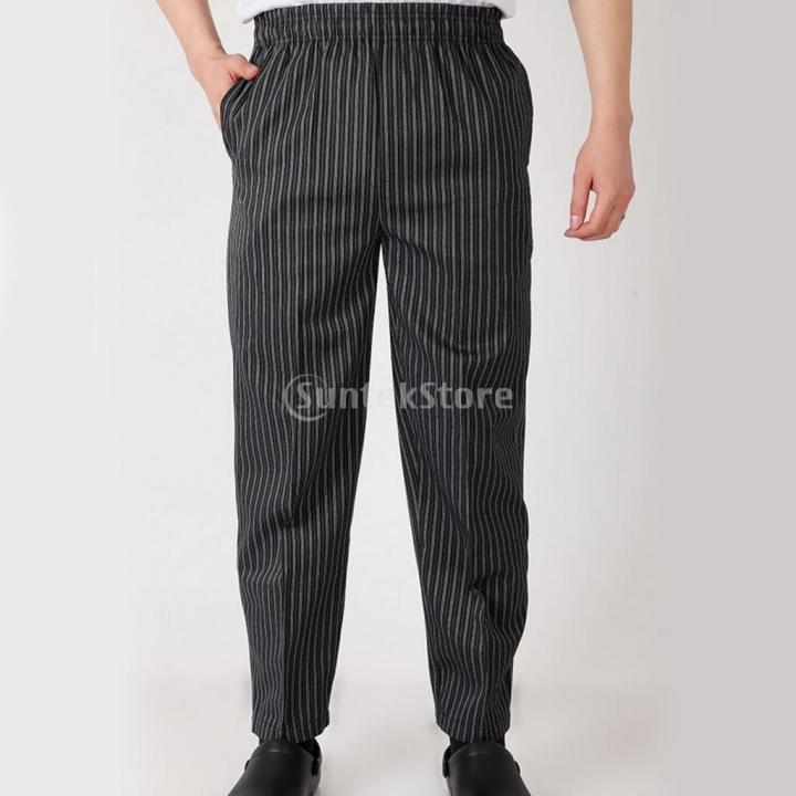 Cook%20Trousers%20Kitchen%20Catering%20Polyester%20Baggy%20Chef%20Pants%20Workwear%204%20Patterns%205%20Sizes%20Optional%20-%20Image%203