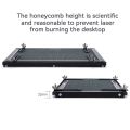 ATOMSTACK F1 Laser Engraver Honeycomb Working Table 380x284mm Working Area - black. 