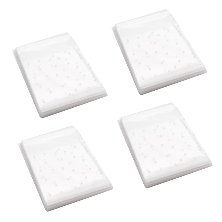 400Pcs Frosted Cute Dots Plastic Pack Candy Cookie Soap Packaging Bags Cupcake Wrapper Self Adhesive Sample Gift Bag 7cm