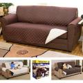Stylish Couch Coat Double Seater Sofa Cover, Reversible and Practical Slipcover Protector for Pets, Kids, and Everyday Use. 