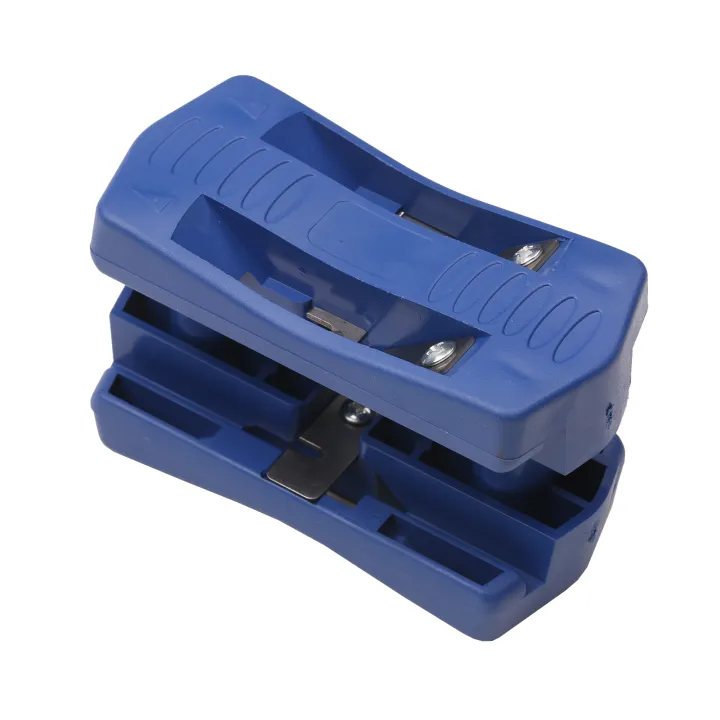 KOGEEK Edge Banding End Cutter Handle Edge Trimmer Double Bladed Woodworking Edge Banding Machine Trimming Device Manual End Cutter For Wood Plastic PVC Plywood