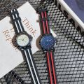 American Retro Large Dial Silicone Watch High Street Hip Hop hiphop Handsome and Cool Teen High School Student. 