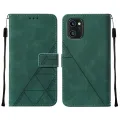 lthmy for UMIDIGI A13 A13 Pro A13S case slim Embossed PU Leather Flip Stand Wallet Card Slots Cover. 