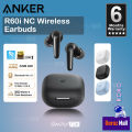 ANKER Soundcore R60i NC Wireless Earbuds Bluetooth 6.1 ANC Hi-Res Sound. 
