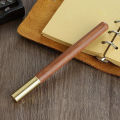 【The Quiet Page】Custom Engraving Wooden Gel Pen School Teacher Luxury Stationery Office Accessories Pretty Lettering Markers Writing Korean. 