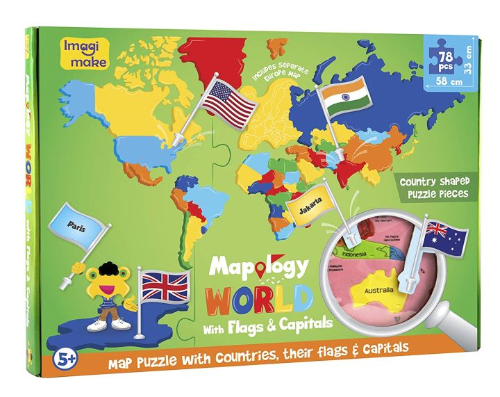 Mapology World Puzzles