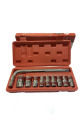 Box Socket Set - DBL - 10pcs -1/2” CRV. 