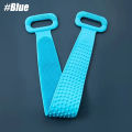 HOT Back Scrubber for Shower,Inmorven Bath Body Brush Silicone Back Brush Extra Long Exfoliating Body Scrubber with Handle Men Women. 