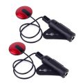 2Pcs Piezo Contact Microphone Mic Pickup for Guitar Violin Banjo Mandolin Ukulele. 