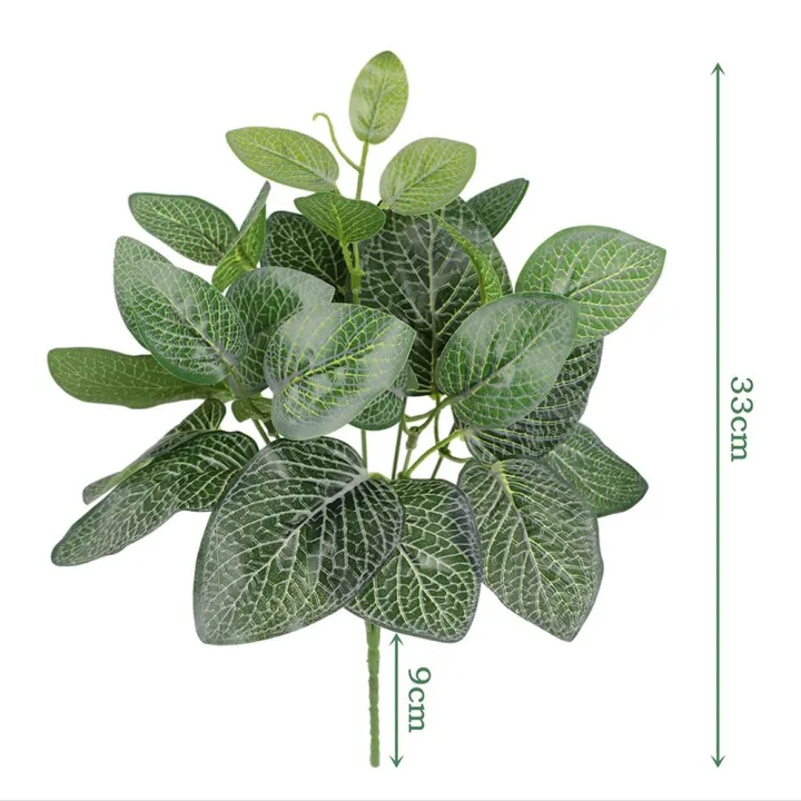 Flower%20Arrangement%207%20Heads%20Artificial%20Green%20Leaves%20Large%20Evergreen%20Leaf%20Green%20Potted%20Lifelike%20Perilla%20Leaf%20Fake%20Outdoor%20Indoor%20Decor%20-%20Image%202